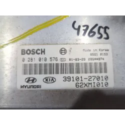 Recambio de centralita motor uce para hyundai elantra (xd)(2000) 2.0 crdi referencia OEM IAM 0281010576  