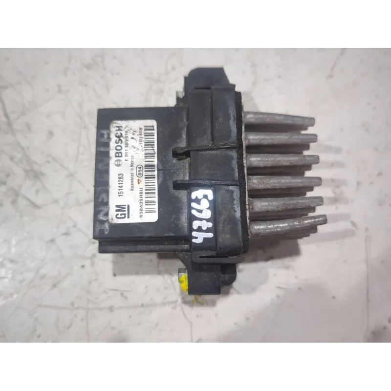 Recambio de resistencia calefaccion para opel insignia berlina (2008) 2.0 cdti referencia OEM IAM F011500017  
