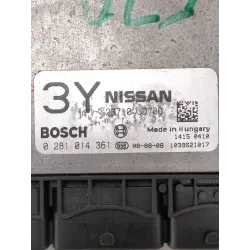 Recambio de centralita para nissan qashqai (j10)(01.2007) 2.0 dci referencia OEM IAM 0281014361  