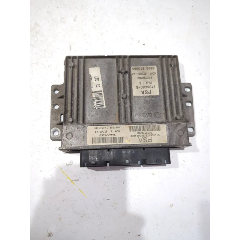 Recambio de centralita inyeccion para peugeot 206 (1998) 1.4 16v referencia OEM IAM 9651500880  
