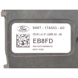 Recambio de mando limpiaparabrisas para ford fiesta vi 1.6 tdci referencia OEM IAM 8A6T17A553AC  