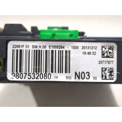 Recambio de caja reles / fusibles para peugeot 208 1.6 hdi referencia OEM IAM 22661F01 9807532080  