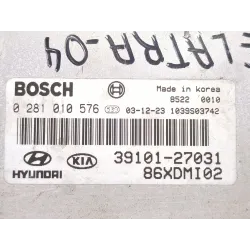 Recambio de centralita para hyundai elantra (xd)(2000) 2.0 crdi referencia OEM IAM 0281010576 3910127031  