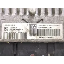 Recambio de centralita inyeccion para citroën c4 picasso (2007) 2.0 hdi referencia OEM IAM SW9663700280 HW9660054980  