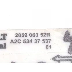 Recambio de centralita antena para renault captur 1.5 dci referencia OEM IAM 5002989 A2C53437537  