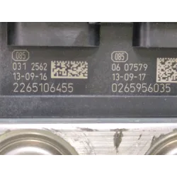 Recambio de nucleo abs para renault captur 1.5 dci referencia OEM IAM 2265106455 0265243365  