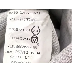 Recambio de pomo palanca cambio para renault captur 1.5 dci referencia OEM IAM 969353061R  