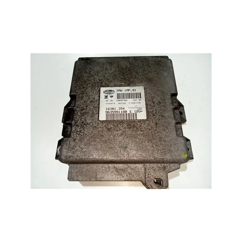 Recambio de centralita inyeccion para peugeot 206 (1998) 1.4 hdi eco 70 referencia OEM IAM 9635991180E  