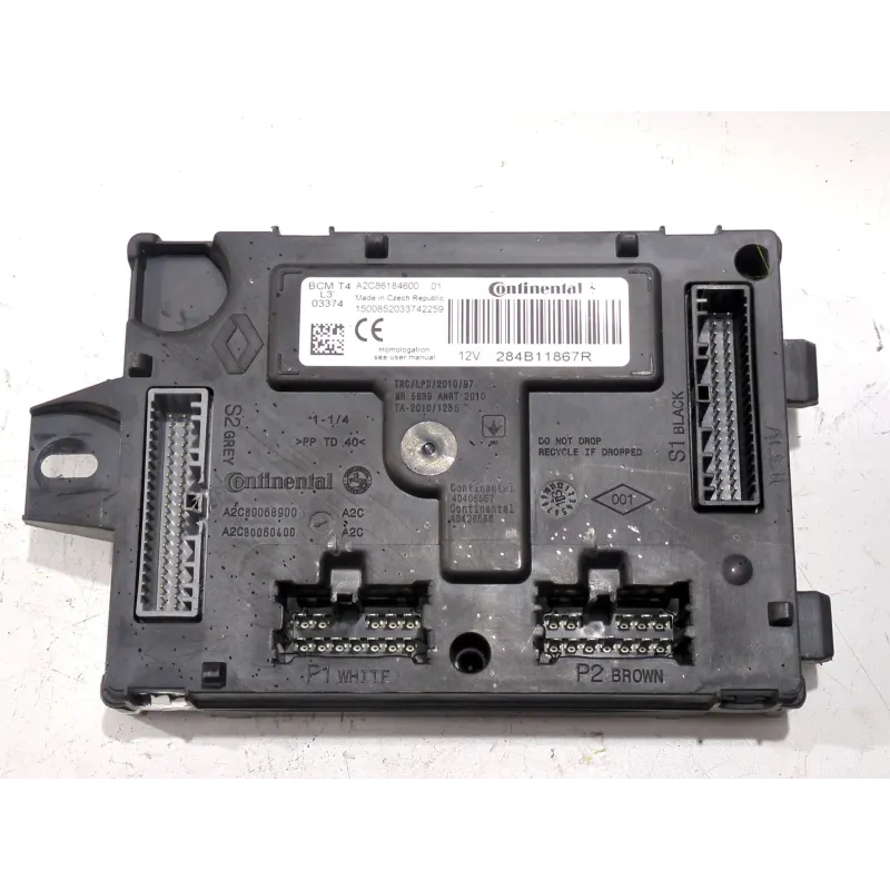 Recambio de modulo electronico para renault captur 1.5 dci referencia OEM IAM A2C86184600 284B11867R  