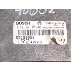 Recambio de centralita inyeccion para fiat stilo (192)(2001) 1.9 jtd (192_xe1a) referencia OEM IAM 0281011553  