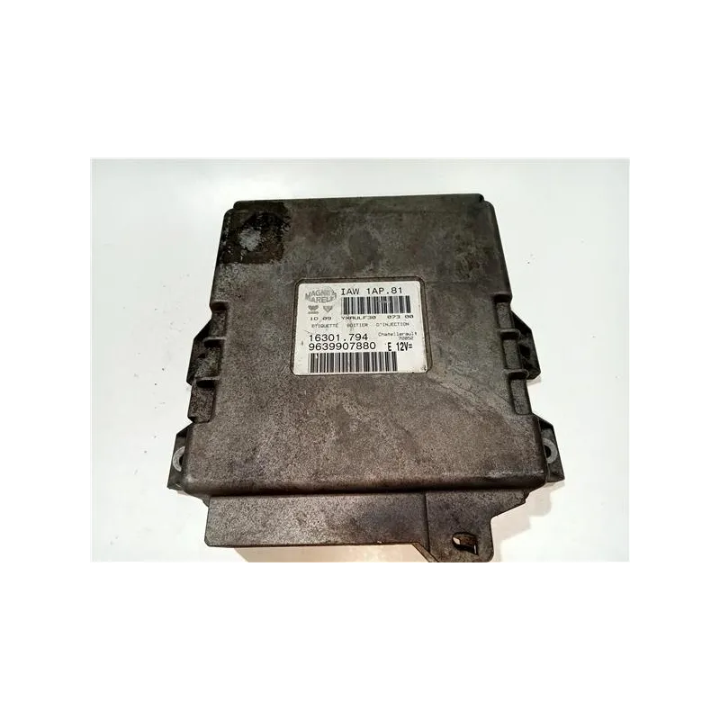 Recambio de centralita inyeccion para peugeot 206 (1998) 1.4 i referencia OEM IAM 9639907880  