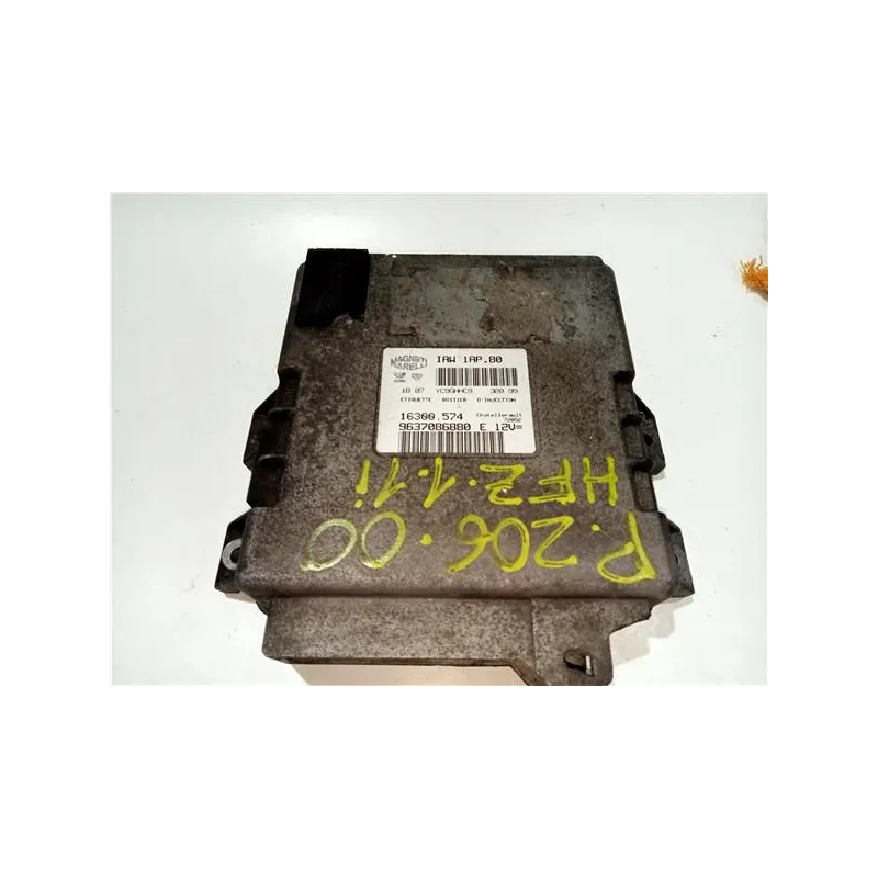 Recambio de centralita inyeccion para peugeot 206 (1998) 1.4 hdi eco 70 referencia OEM IAM 9637086880  
