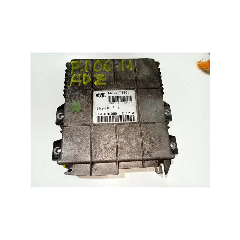 Recambio de centralita inyeccion para peugeot 106 (s1)(08.199103.1996) 1.1 referencia OEM IAM 9610191080  