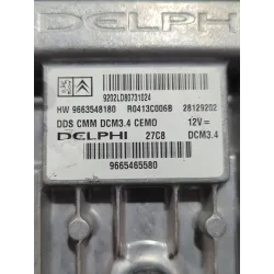 Recambio de centralita inyeccion para peugeot 407 hdi 135 referencia OEM IAM 9663548180  