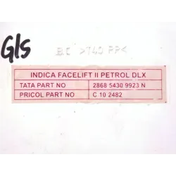 Recambio de cuadro completo para tata indigo marina (4_v2) 1.4 referencia OEM IAM 286854309923N  
