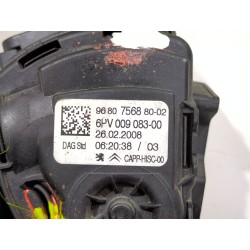 Recambio de potenciometro pedal para peugeot 207 (2006) 1.4 confort [1,4 ltr. - 50 kw hdi] referencia OEM IAM 6PV00908300  
