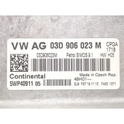 Recambio de centralita inyeccion para skoda fabia ii (542) 1.2 referencia OEM IAM 03D906023M 5WP40911  