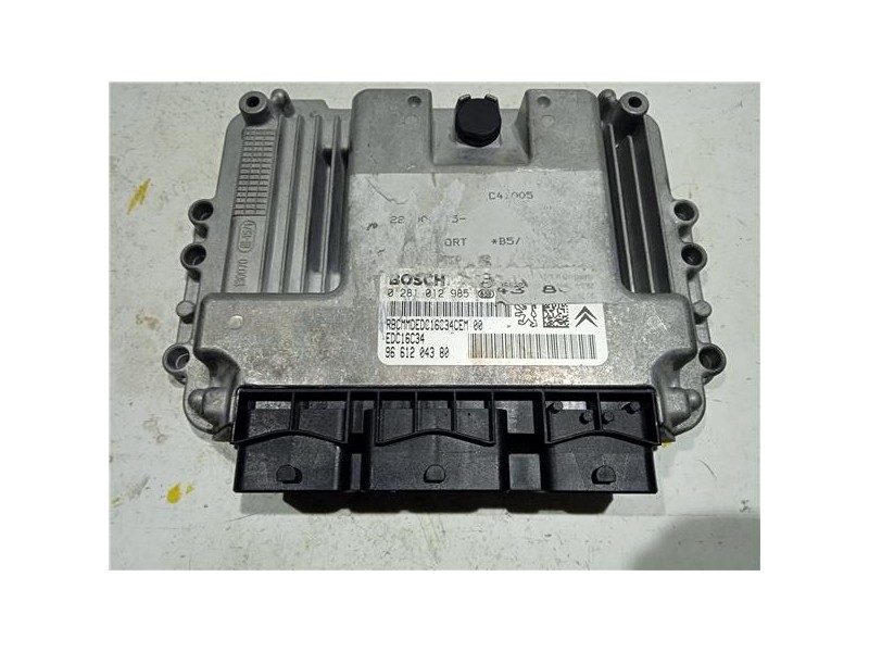 Recambio de centralita inyeccion para peugeot 207 (2006) 1.4 confort [1,4 ltr. - 50 kw hdi] referencia OEM IAM 0281012985  