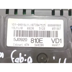 Recambio de cuadro completo para skoda fabia ii (542) 1.2 referencia OEM IAM 5J0920810E  