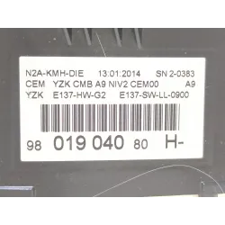 Recambio de cuadro completo para peugeot 208 1.4 hdi 68cv? referencia OEM IAM 9801904080H  