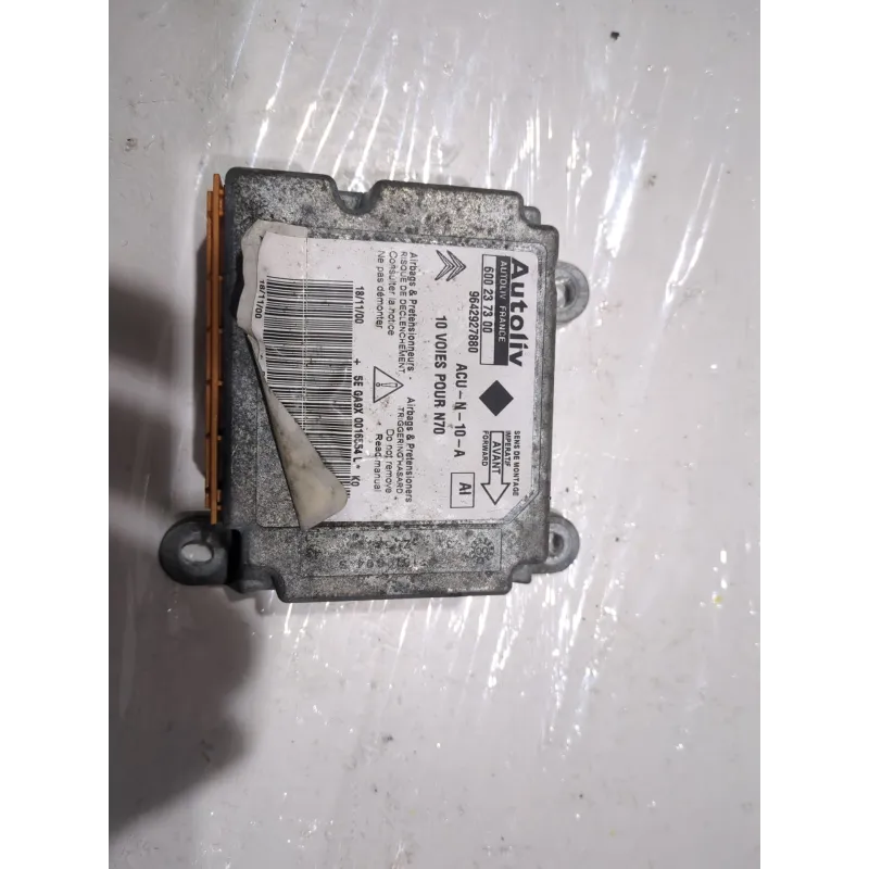 Recambio de centralita airbag para citroën xsara 2.0 hdi referencia OEM IAM 600237300  