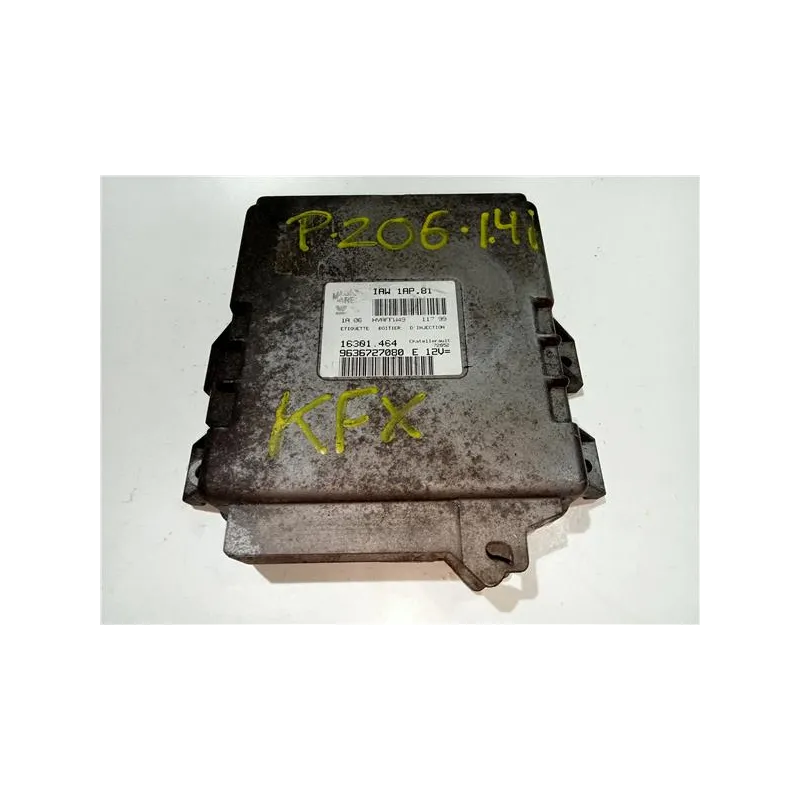 Recambio de centralita inyeccion para peugeot 206 (1998) 1.4 i referencia OEM IAM 9636727080  