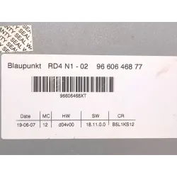 Recambio de sistema audio / radio cd para citroën c4 i (lc_) 1.6 hdi referencia OEM IAM 9660646877  
