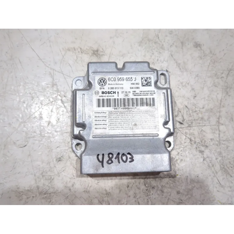 Recambio de centralita airbag para seat ibiza iv (6j5, 6p1) 1.6 tdi referencia OEM IAM 6C0959655J  
