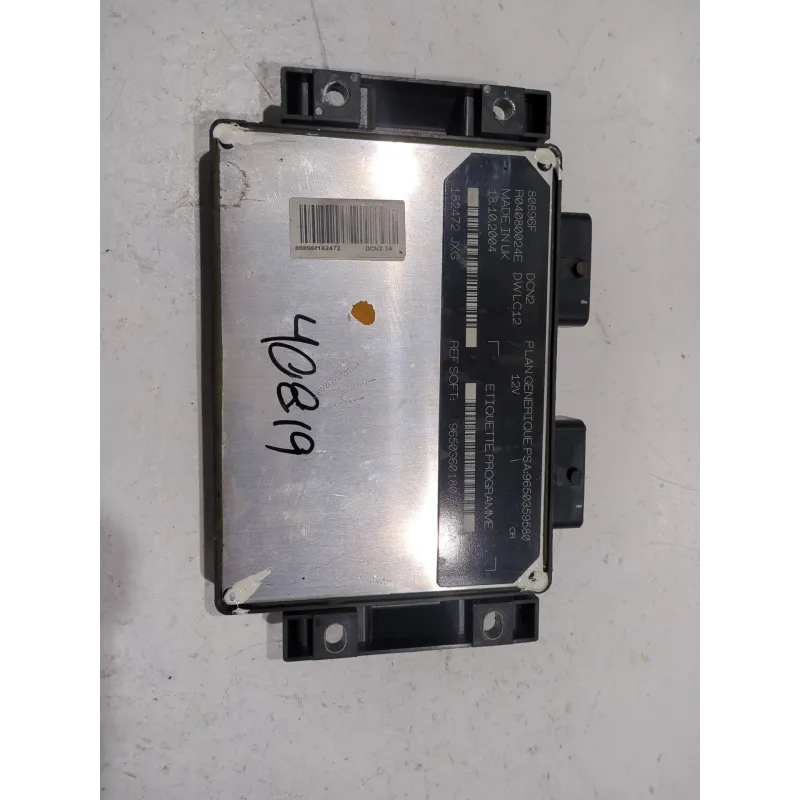 Recambio de centralita inyeccion para citroën c 15 (1985) 1.9 d referencia OEM IAM 9650360180  