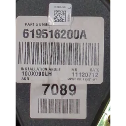 Recambio de cinturon seguridad delantero izquierdo para chevrolet cruze (j300) 1.7 d referencia OEM IAM 619516200A  