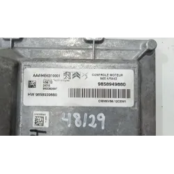Recambio de centralita inyeccion para citroën c3 iii (sx) 1.2 puretech 82 referencia OEM IAM 9858949880  