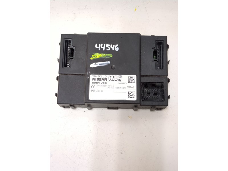 Recambio de modulo electronico para nissan qashqai (j10)(01.2007) 2.0 dci referencia OEM IAM 284B2JD  