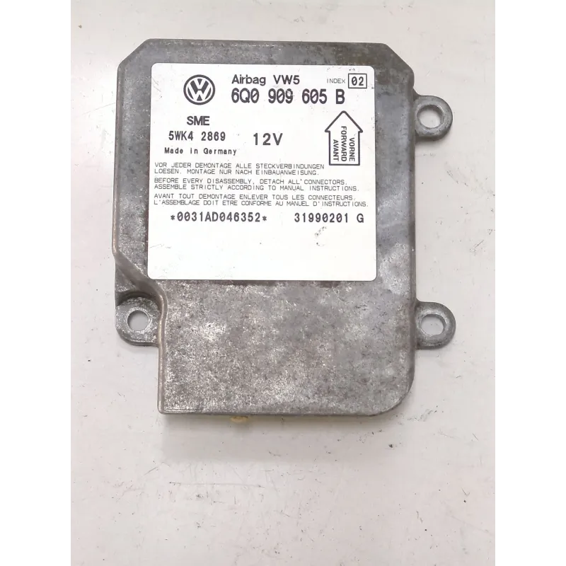 Recambio de centralita airbag para volkswagen passat variant (3b5)(1997) 1.9 tdi referencia OEM IAM 6Q0909605B  