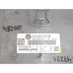 Recambio de centralita inyeccion para seat leon (1p1) 2.0 tdi referencia OEM IAM 03G906018GP  