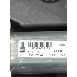 Recambio de mecanismo elevalunas trasero izquierdo para seat leon (1p1) 1.6 tdi referencia OEM IAM 1K0959703AF  