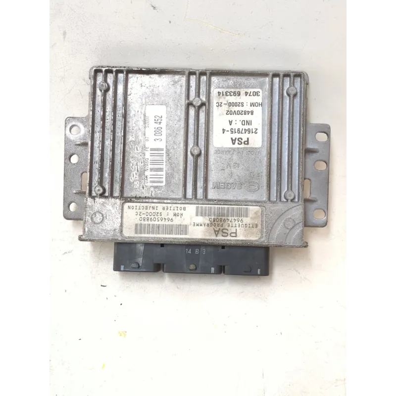 Recambio de centralita inyeccion para citroën xsara berlina (1997) 1.4 i referencia OEM IAM 216479154 9647498080  
