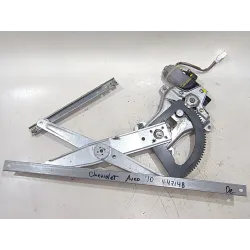 Recambio de mecanismo elevalunas delantero derecho para chevrolet aveo / kalos hatchback (t250, t255) 1.2 referencia OEM IAM 968