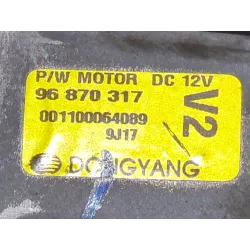 Recambio de mecanismo elevalunas delantero derecho para chevrolet aveo / kalos hatchback (t250, t255) 1.2 referencia OEM IAM 968