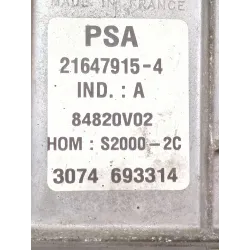 Recambio de centralita inyeccion para citroën xsara berlina (1997) 1.4 i referencia OEM IAM 216479154 9647498080  