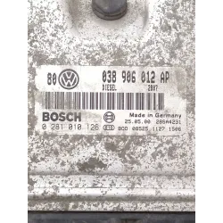 Recambio de centralita inyeccion para volkswagen golf iv (1j1) 1.9 tdi referencia OEM IAM 038906012AP 0281010126  