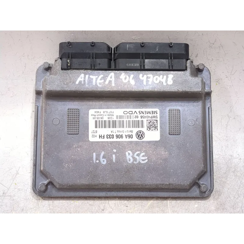 Recambio de centralita inyeccion para seat altea (5p1) 1.6 referencia OEM IAM 06A906033FH 5WP4045602  