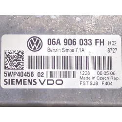 Recambio de centralita inyeccion para seat altea (5p1) 1.6 referencia OEM IAM 06A906033FH 5WP4045602  