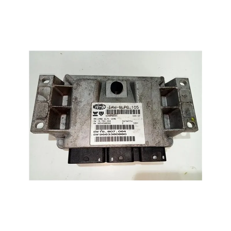 Recambio de centralita inyeccion para peugeot 207 sw (2007) 1.6 hdi referencia OEM IAM IAW6LPC105  