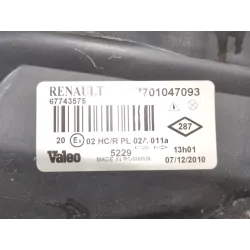 Recambio de faro delantero izquierdo para renault megane i (ba0/1_) 1.9 dti (ba1u) referencia OEM IAM 7701047093  