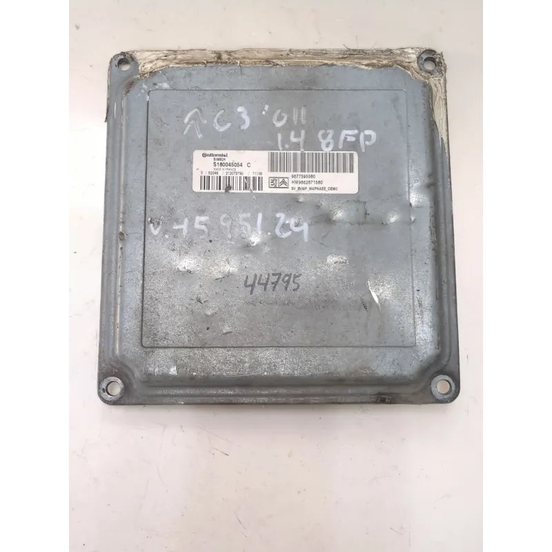 Recambio de centralita para citroën c3 attraction 16v referencia OEM IAM S180045054C 9677595580  