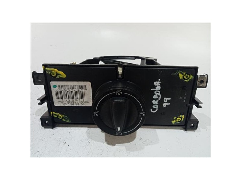 Recambio de mandos climatizador para seat cordoba berlina (6k2)(08.1999) 1.9 signo [1,9 ltr. - 81 kw tdi] referencia OEM IAM 6K0