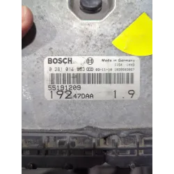 Recambio de centralita inyeccion para fiat stilo (192) multi wagon (2003) 1.9 jtd referencia OEM IAM 0281011553  
