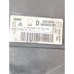 Recambio de faro derecho para citroën berlingo multispace (b9) 1.6 hdi 90 referencia OEM IAM 9682828180 89318041  