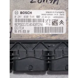 Recambio de centralita inyeccion para peugeot 208 1.6 hdi referencia OEM IAM 0281030546  