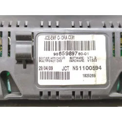 Recambio de consola central para peugeot 207/207+ (wa_, wc_) 1.4 hdi referencia OEM IAM 966598978001 9665103980  